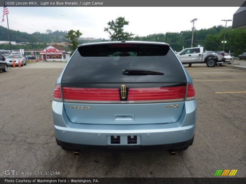 Light Ice Blue Metallic / Light Camel 2008 Lincoln MKX