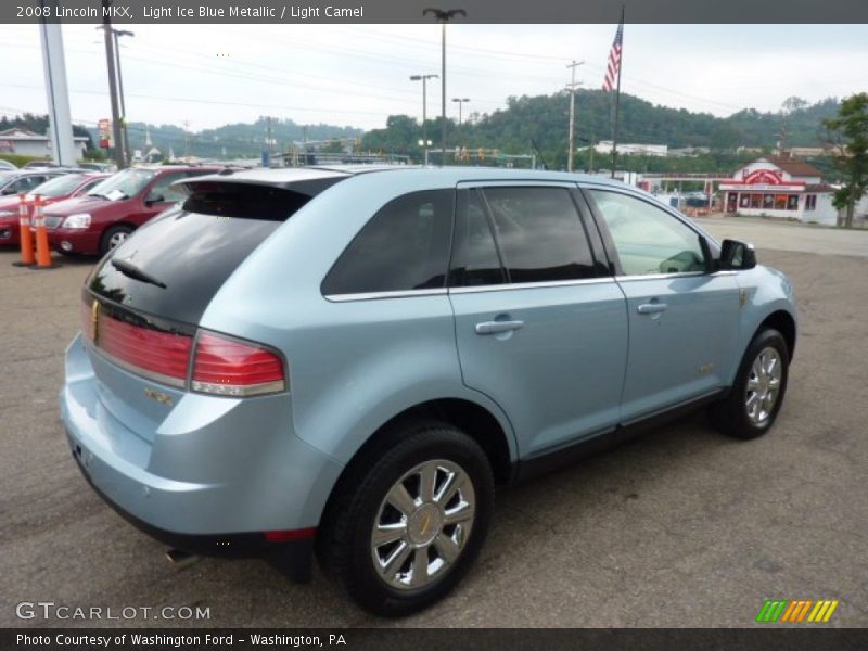 Light Ice Blue Metallic / Light Camel 2008 Lincoln MKX