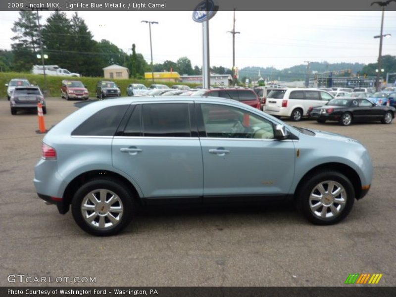 Light Ice Blue Metallic / Light Camel 2008 Lincoln MKX