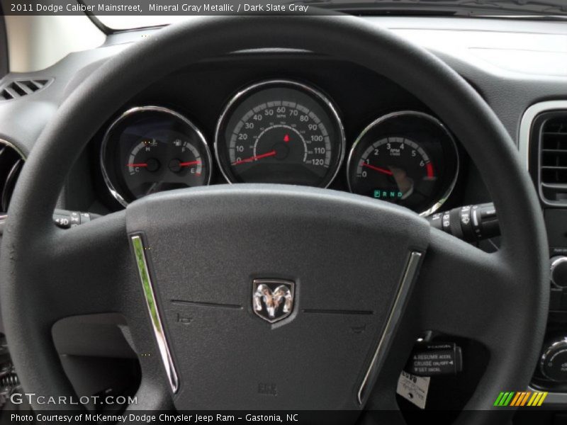 Mineral Gray Metallic / Dark Slate Gray 2011 Dodge Caliber Mainstreet
