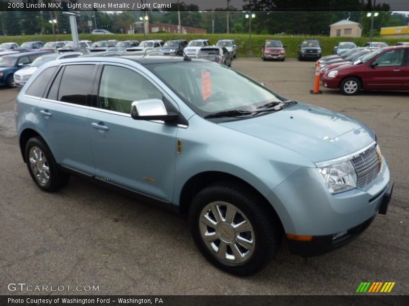Light Ice Blue Metallic / Light Camel 2008 Lincoln MKX
