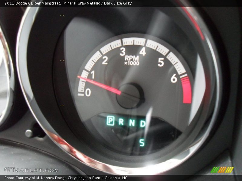 Mineral Gray Metallic / Dark Slate Gray 2011 Dodge Caliber Mainstreet