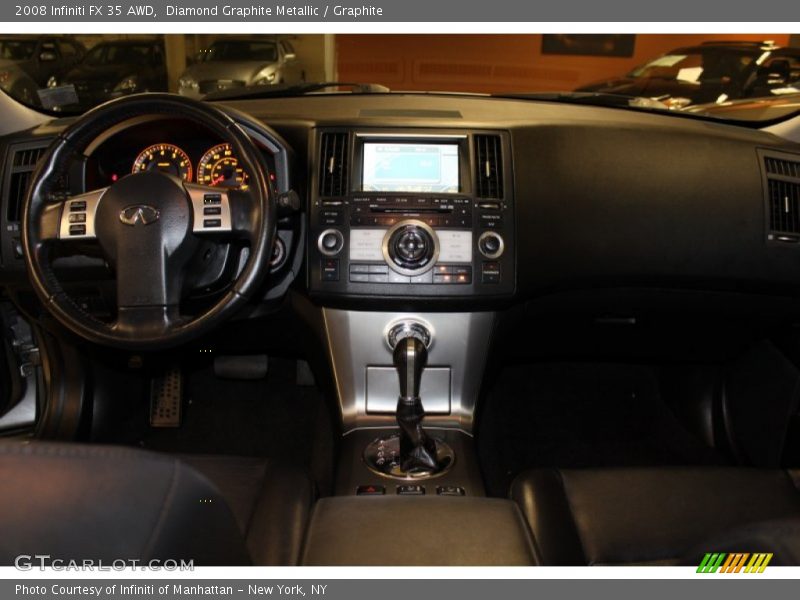 Diamond Graphite Metallic / Graphite 2008 Infiniti FX 35 AWD