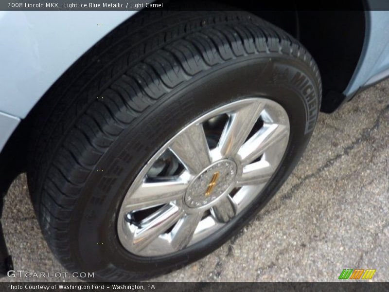 Light Ice Blue Metallic / Light Camel 2008 Lincoln MKX
