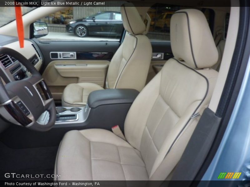 Light Ice Blue Metallic / Light Camel 2008 Lincoln MKX