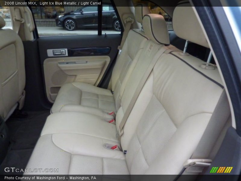 Light Ice Blue Metallic / Light Camel 2008 Lincoln MKX