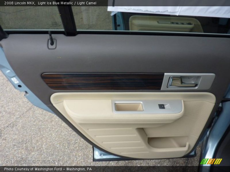 Light Ice Blue Metallic / Light Camel 2008 Lincoln MKX