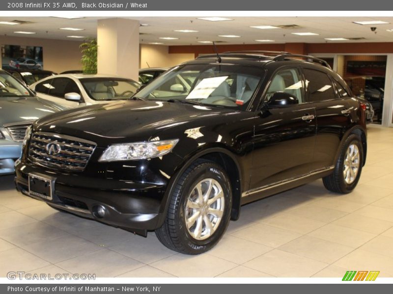 Black Obsidian / Wheat 2008 Infiniti FX 35 AWD