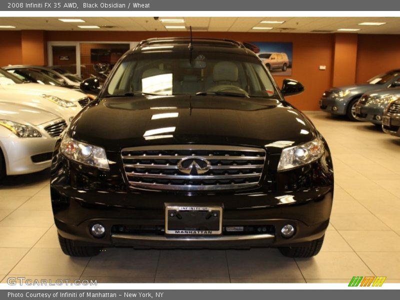 Black Obsidian / Wheat 2008 Infiniti FX 35 AWD