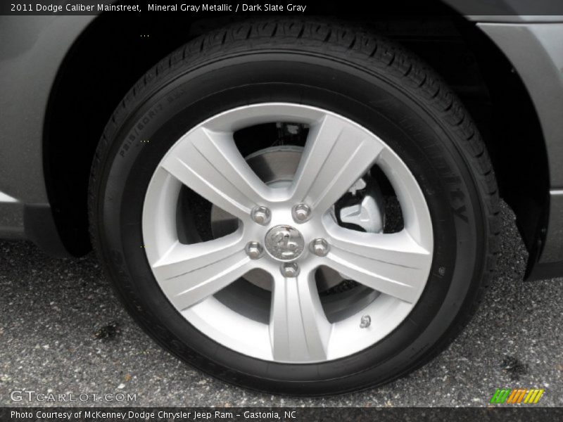 Mineral Gray Metallic / Dark Slate Gray 2011 Dodge Caliber Mainstreet