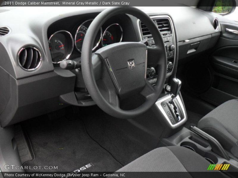 Mineral Gray Metallic / Dark Slate Gray 2011 Dodge Caliber Mainstreet