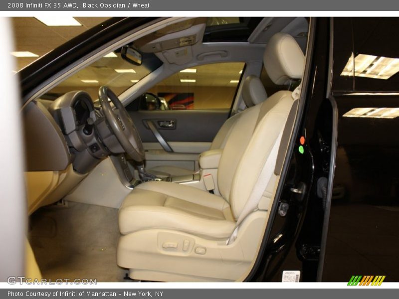 Black Obsidian / Wheat 2008 Infiniti FX 35 AWD