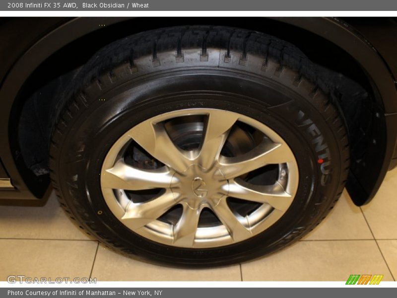 Black Obsidian / Wheat 2008 Infiniti FX 35 AWD
