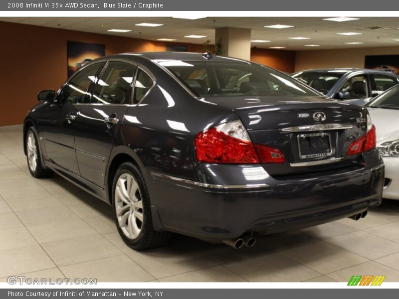 Blue Slate / Graphite 2008 Infiniti M 35x AWD Sedan
