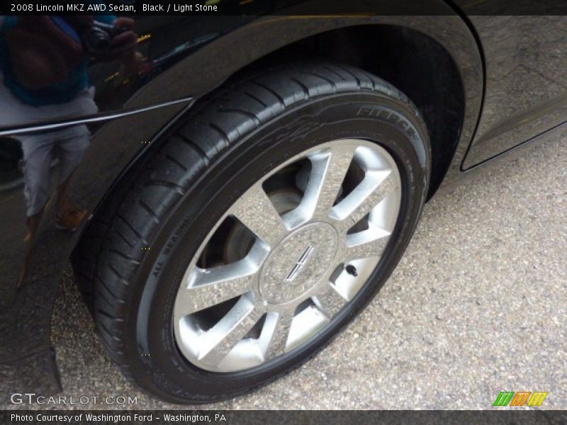 Black / Light Stone 2008 Lincoln MKZ AWD Sedan