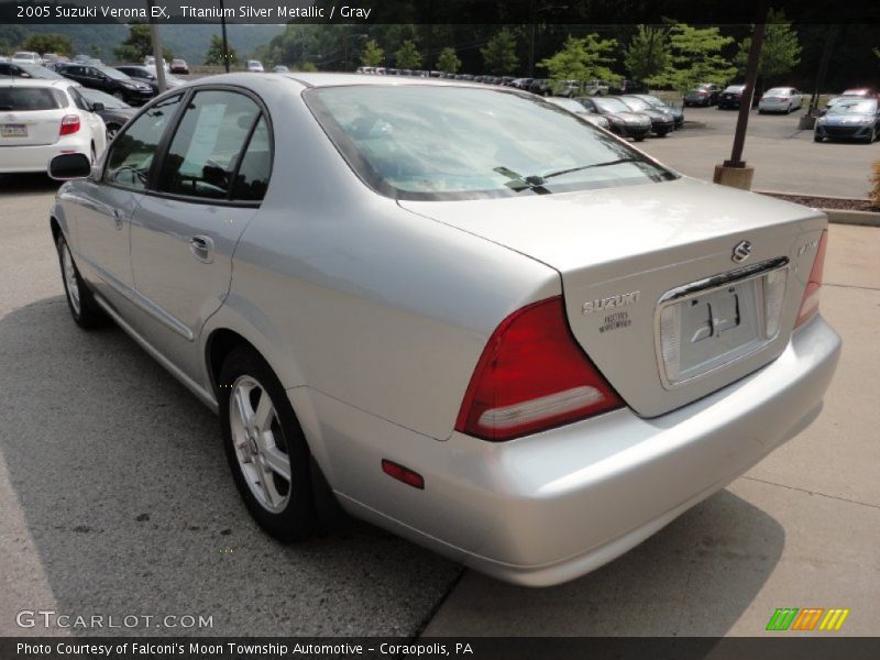 Titanium Silver Metallic / Gray 2005 Suzuki Verona EX