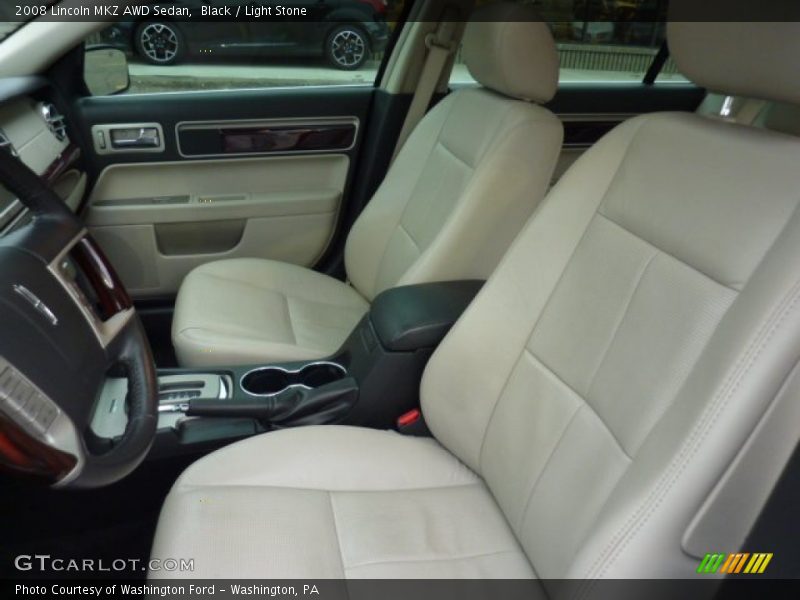 Black / Light Stone 2008 Lincoln MKZ AWD Sedan