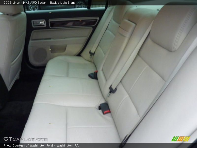 Black / Light Stone 2008 Lincoln MKZ AWD Sedan