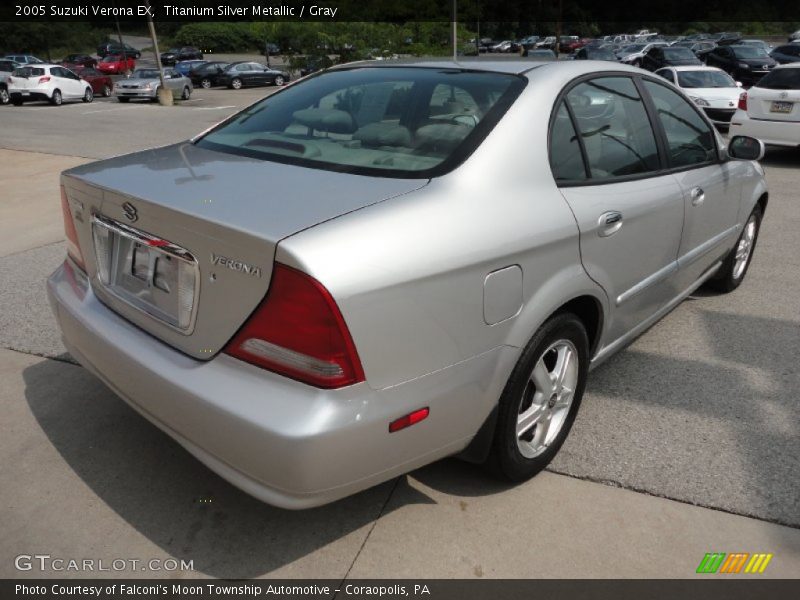 Titanium Silver Metallic / Gray 2005 Suzuki Verona EX