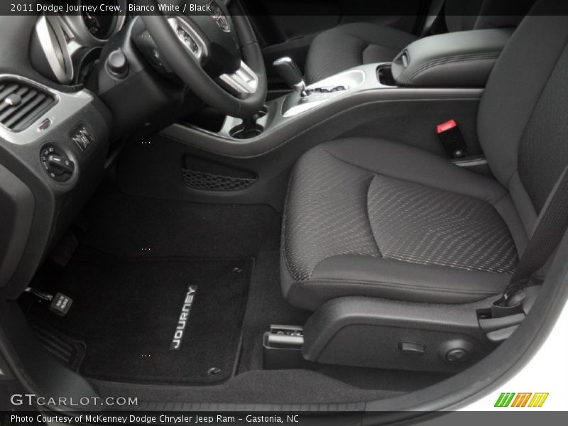  2011 Journey Crew Black Interior