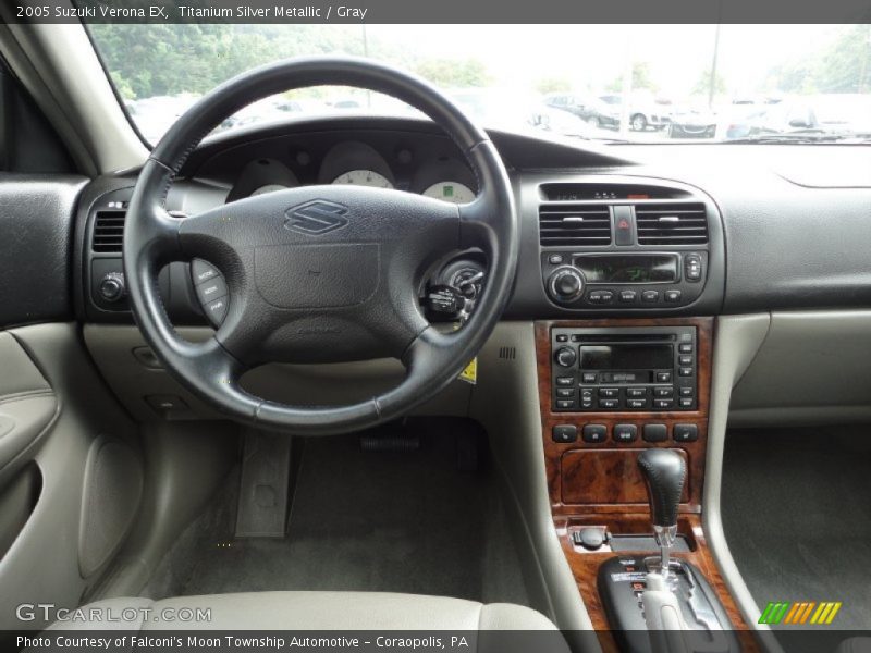 Titanium Silver Metallic / Gray 2005 Suzuki Verona EX