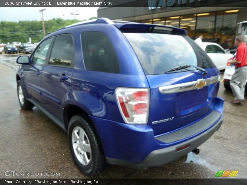 Laser Blue Metallic / Light Gray 2006 Chevrolet Equinox LT