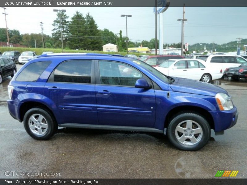 Laser Blue Metallic / Light Gray 2006 Chevrolet Equinox LT