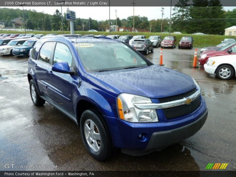 Laser Blue Metallic / Light Gray 2006 Chevrolet Equinox LT