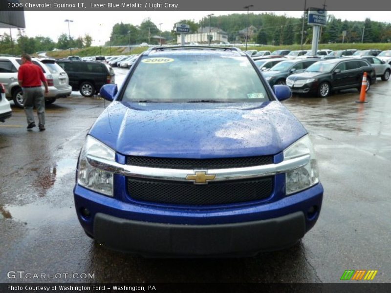 Laser Blue Metallic / Light Gray 2006 Chevrolet Equinox LT
