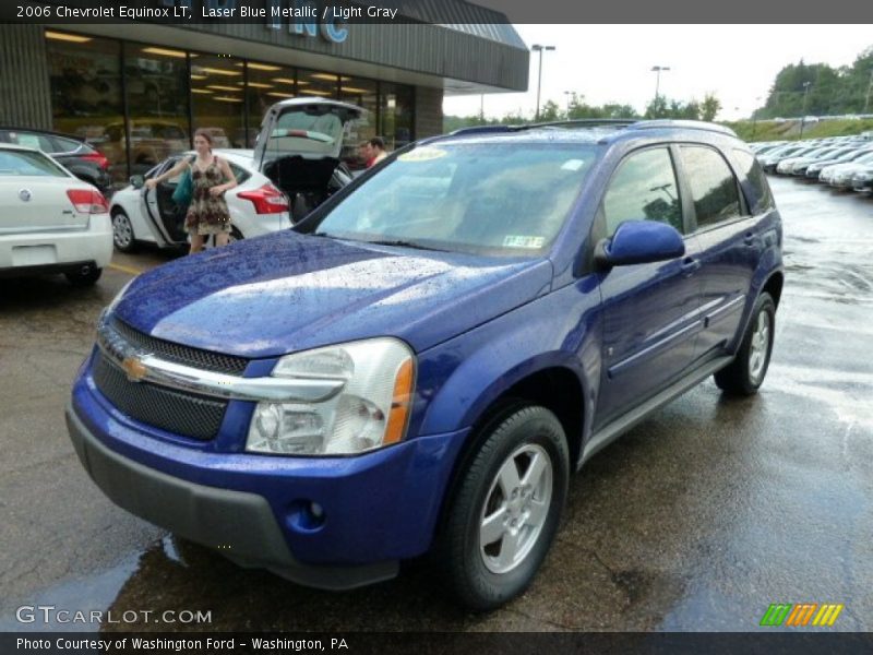 Laser Blue Metallic / Light Gray 2006 Chevrolet Equinox LT