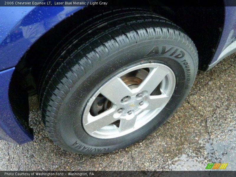 Laser Blue Metallic / Light Gray 2006 Chevrolet Equinox LT
