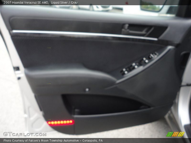 Liquid Silver / Gray 2007 Hyundai Veracruz SE AWD