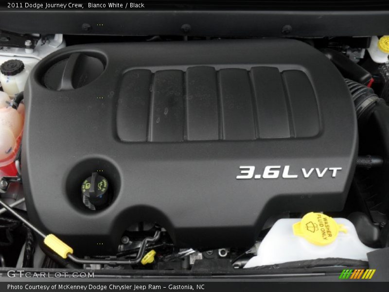  2011 Journey Crew Engine - 3.6 Liter DOHC 24-Valve VVT Pentastar V6