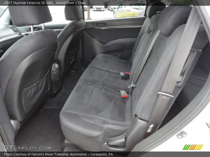 Liquid Silver / Gray 2007 Hyundai Veracruz SE AWD