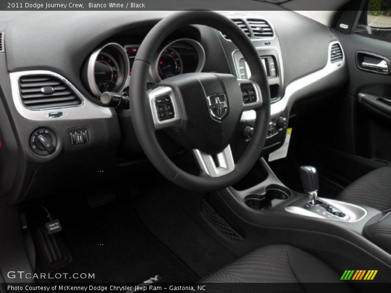 Dashboard of 2011 Journey Crew