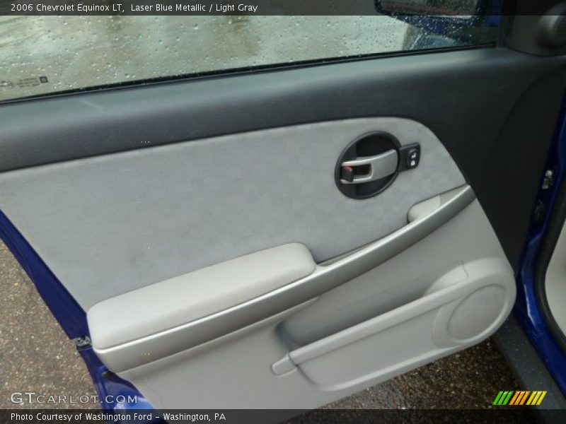 Laser Blue Metallic / Light Gray 2006 Chevrolet Equinox LT