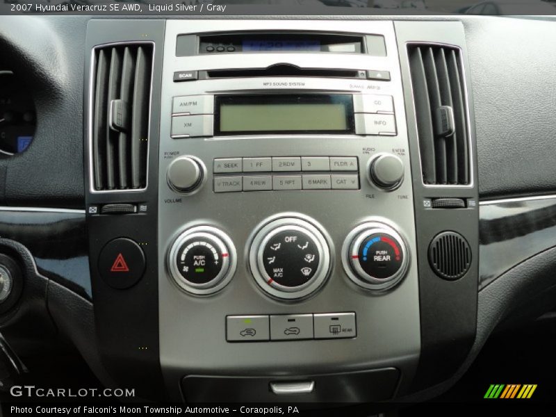 Liquid Silver / Gray 2007 Hyundai Veracruz SE AWD