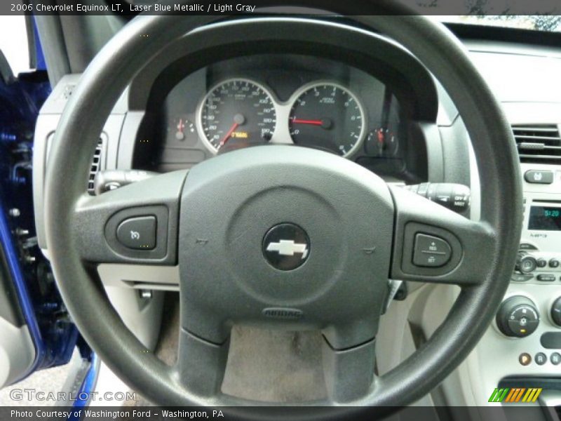 Laser Blue Metallic / Light Gray 2006 Chevrolet Equinox LT