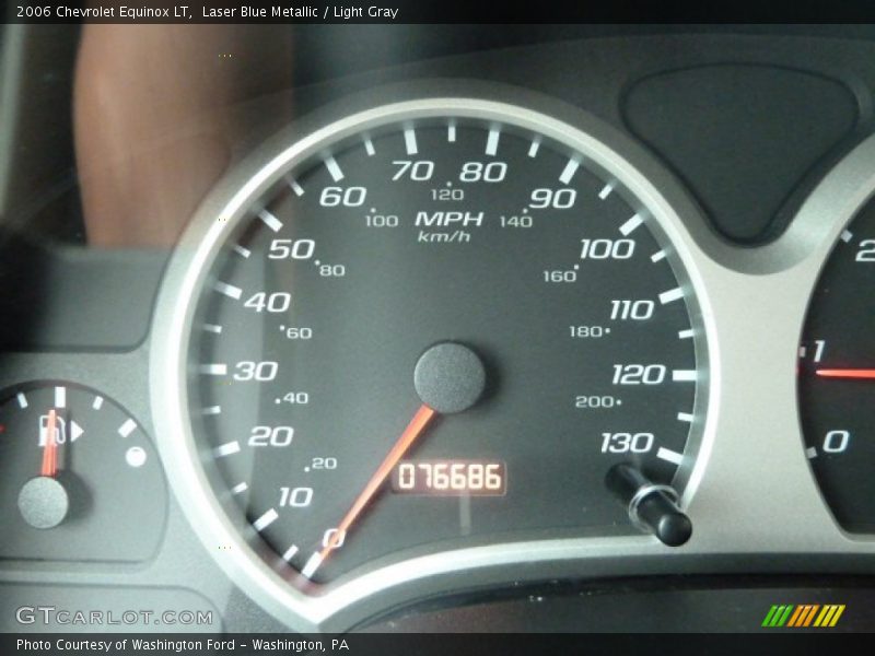 Laser Blue Metallic / Light Gray 2006 Chevrolet Equinox LT