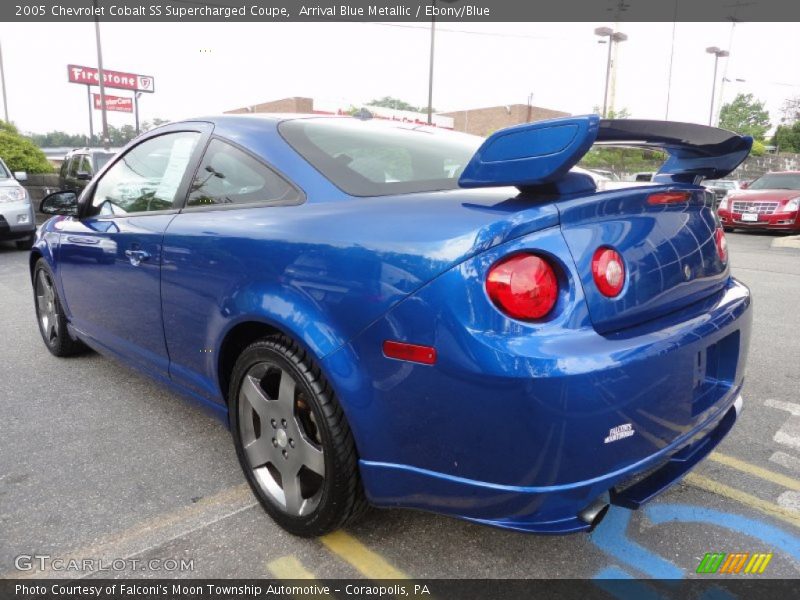  2005 Cobalt SS Supercharged Coupe Arrival Blue Metallic