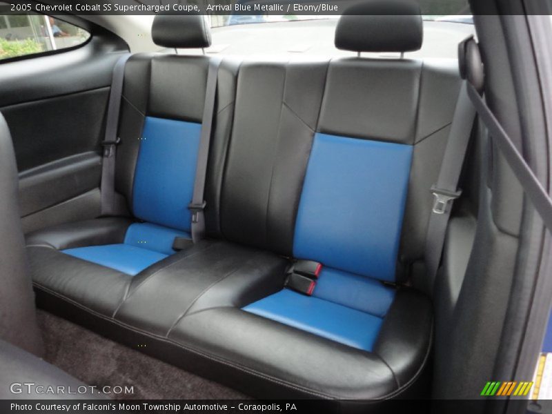  2005 Cobalt SS Supercharged Coupe Ebony/Blue Interior