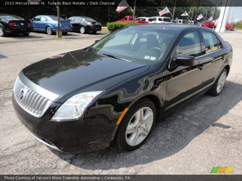 Tuxedo Black Metallic / Dark Charcoal 2010 Mercury Milan I4