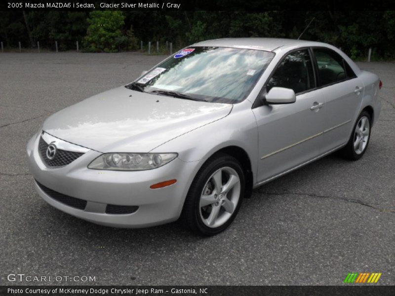 Glacier Silver Metallic / Gray 2005 Mazda MAZDA6 i Sedan