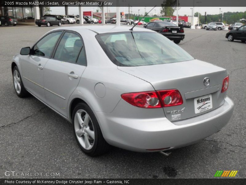 Glacier Silver Metallic / Gray 2005 Mazda MAZDA6 i Sedan