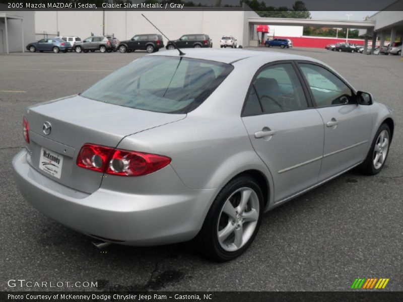 Glacier Silver Metallic / Gray 2005 Mazda MAZDA6 i Sedan