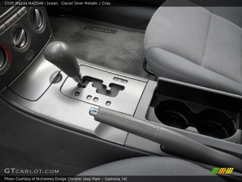 Glacier Silver Metallic / Gray 2005 Mazda MAZDA6 i Sedan