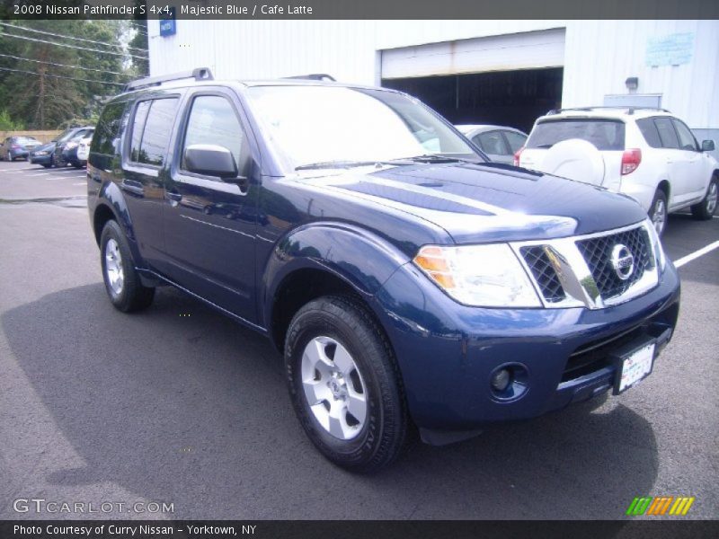 Majestic Blue / Cafe Latte 2008 Nissan Pathfinder S 4x4