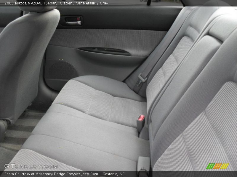 Glacier Silver Metallic / Gray 2005 Mazda MAZDA6 i Sedan