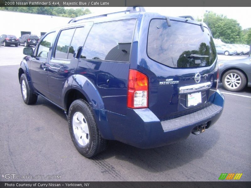 Majestic Blue / Cafe Latte 2008 Nissan Pathfinder S 4x4