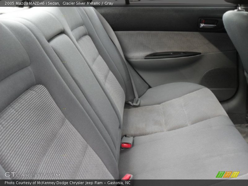 Glacier Silver Metallic / Gray 2005 Mazda MAZDA6 i Sedan